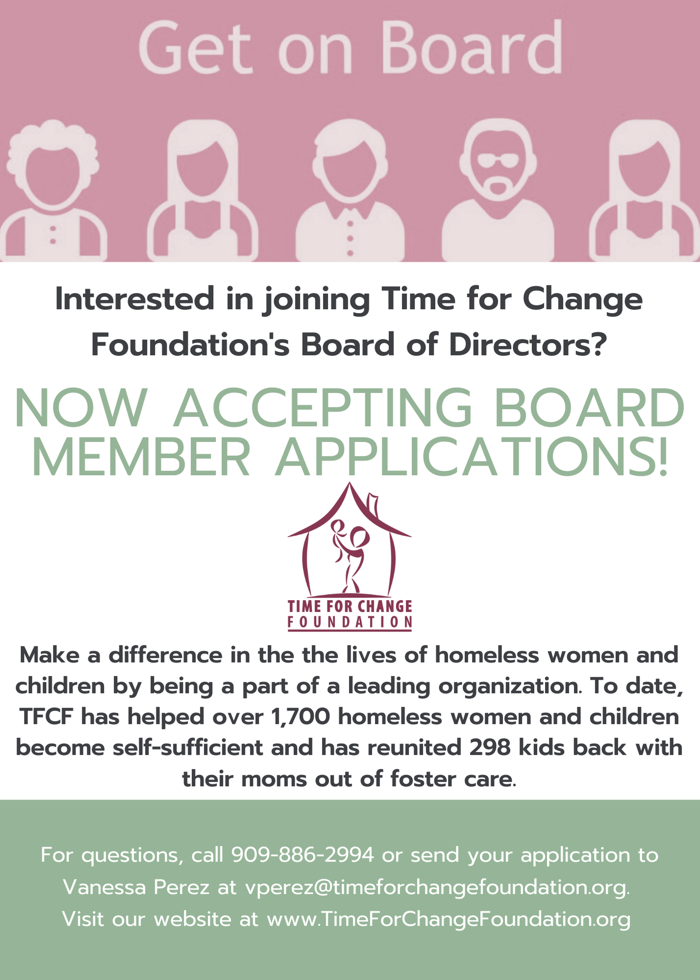 New Board Member Flyer