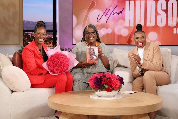 Kim Carter appearing as a guest on The Jennifer Hudson show.