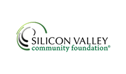 Silicon Valley Community Foundation logo with black and green circular graphic and the organization’s name in black and green text on a light background.